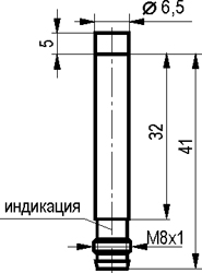 Габариты ISN HC01B-31P-4-LS402